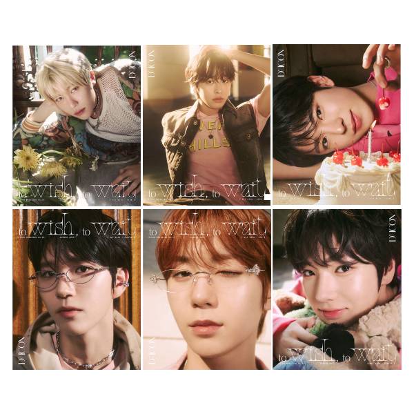 NCT WISH - TO WISH, TO WAIT [DICON Issue N°29 - B-type]