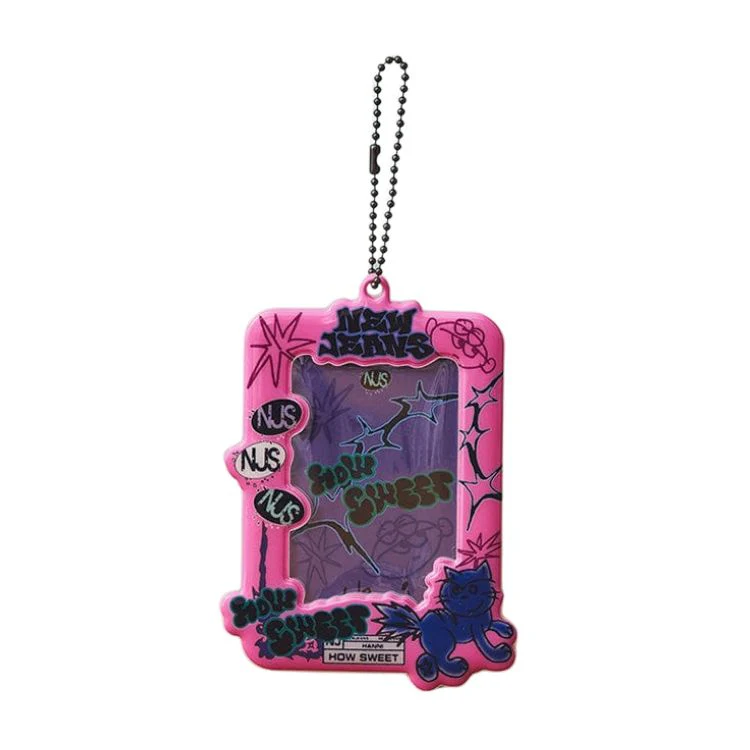 NewJeans - Photocard Holder Keyring [How Sweet Official MD] - Image 3