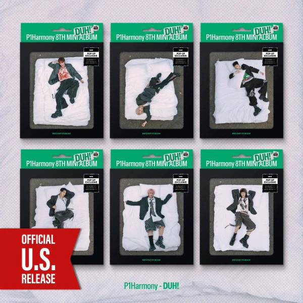 P1Harmony - DUH! [8th Mini Album - Compact POP-UP Ver.]