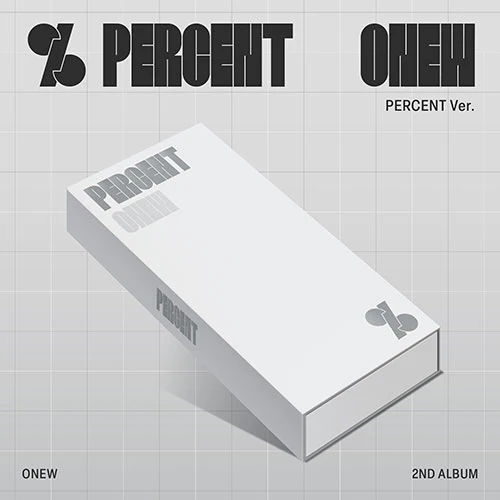 ONEW - PERCENT [2nd Album - Percent Ver.]