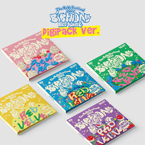 Red Velvet - 'The ReVe Festival 2022 - Birthday' [10th Mini Album - Digipack Ver.]