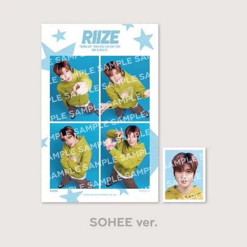 RIIZE - 4-Cut + ID Photo Set [2024 FAN-CON 'RIIZING DAY FINALE' 2nd Official MD] - Image 6