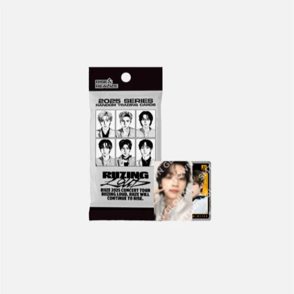 RIIZE - Trading Cards [2025 RIIZE CONCERT TOUR 'RIIZING LOUD' Official MD] - Image 2
