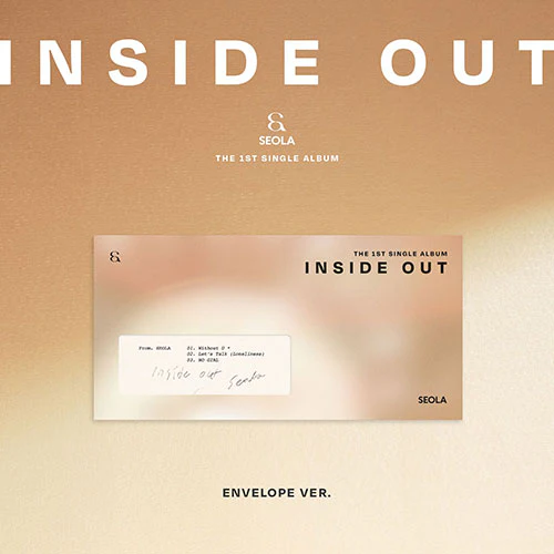 SEOLA - INSIDE OUT [1st Single Album - Envelope Ver.]