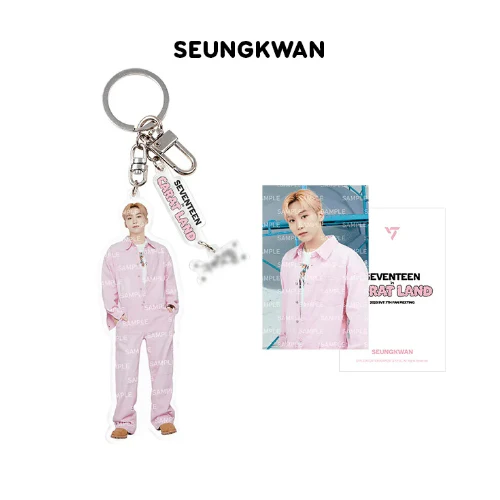 SEVENTEEN - Acrylic Keyring [2023 SEVENTEEN in CARAT LAND] - Image 9