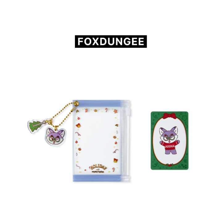 SEVENTEEN - PVC Pouch Photo Holder [HOLIDAY with MINITEEN Official MD] - Image 5