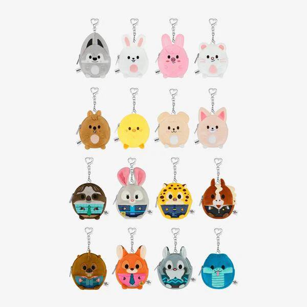 Stray Kids - Plush Coin Pouch [SKZOO X ZOOTOPIA 2 POP-UP Store Official MD]
