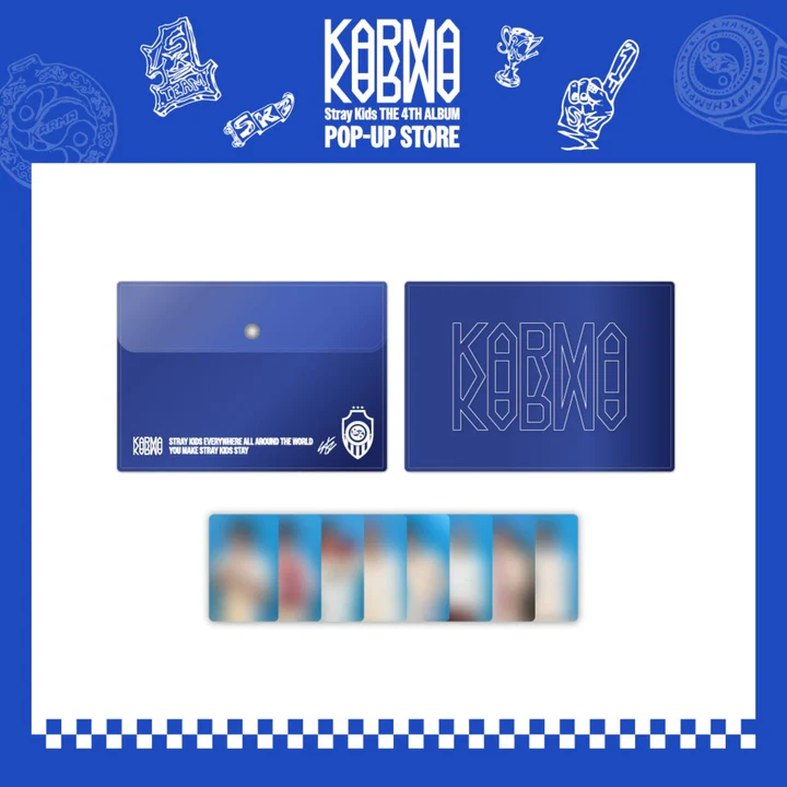 Stray Kids - PVC Pouch [KARMA POP-UP Store Official MD]
