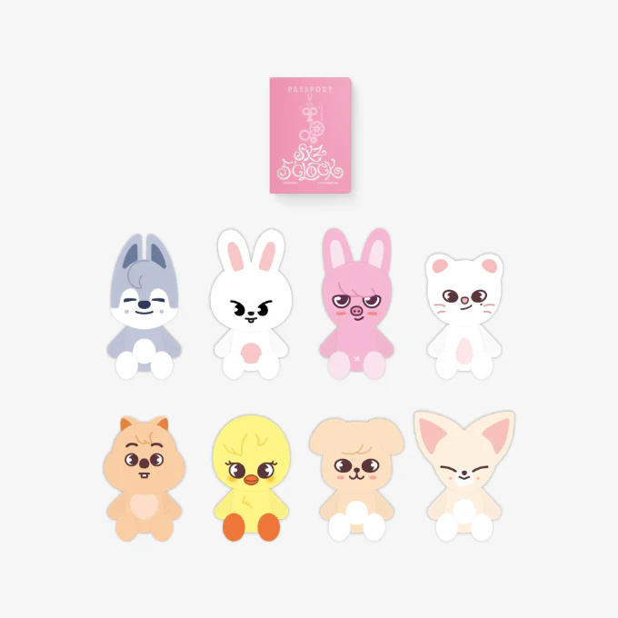 Stray Kids - SKZOO Plush Teddybear Ver. [5th Fanmeeting 'SKZ 5'CLOCK' Official MD]