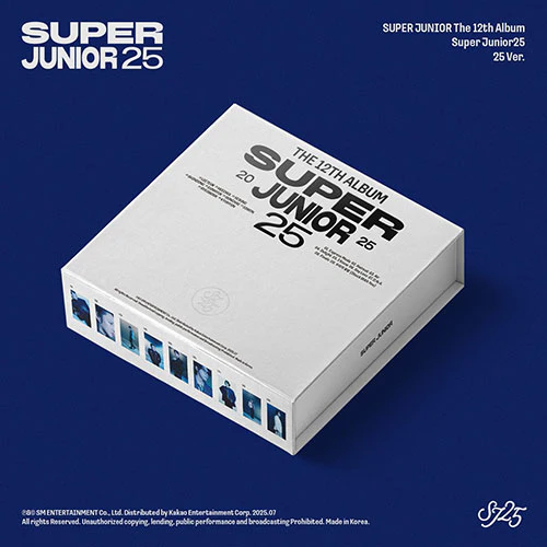 Super Junior - Super Junior25 [12th Album - 25 Ver.]