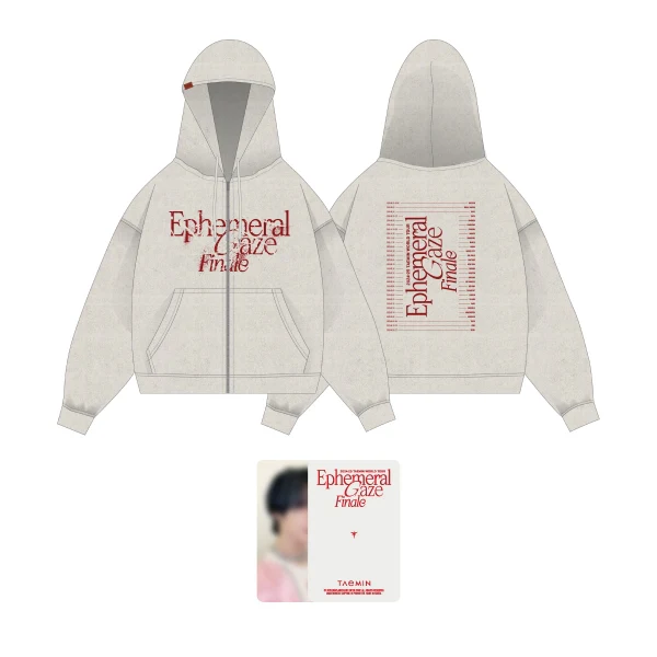 TAEMIN - Hoodie Zip-Up (TOUR ROUTING Ver.) [2024-25 World Tour 'Ephemeral Gaze' Finale Official MD]
