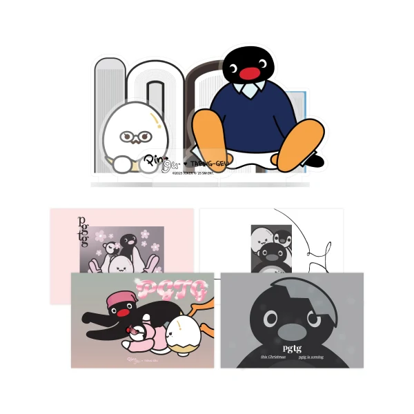 [PRE-ORDER] TAEYEON - Acrylic Stand & Postcard Set [PINGU X TAENG-GEU Pop-Up Store Official MD]