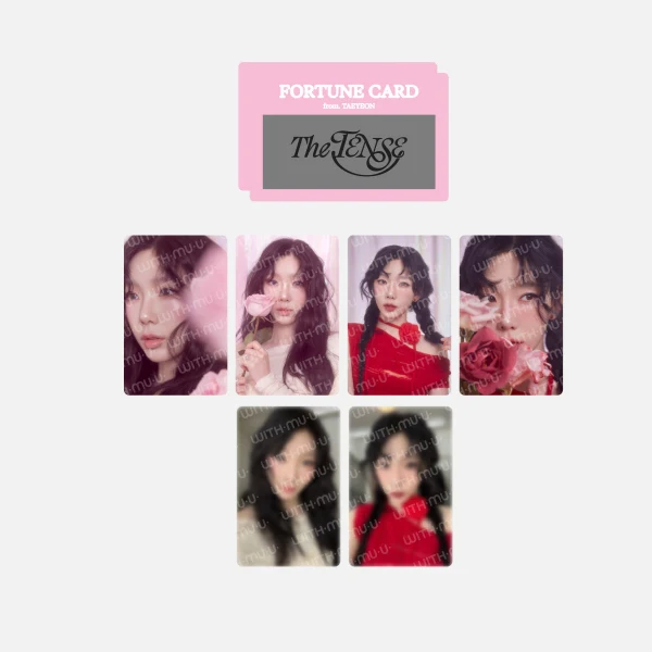 TAEYEON - Fortune Scratch Card Set [2025 TAEYEON Concert 'The TENSE' Official MD]