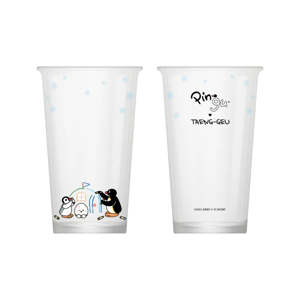 [PRE-ORDER] TAEYEON - Glass Cup [PINGU X TAENG-GEU Pop-Up Store Official MD]
