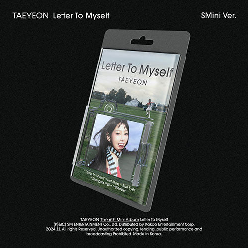 TAEYEON - Letter To Myself [6th Mini Album - SMini Ver.]