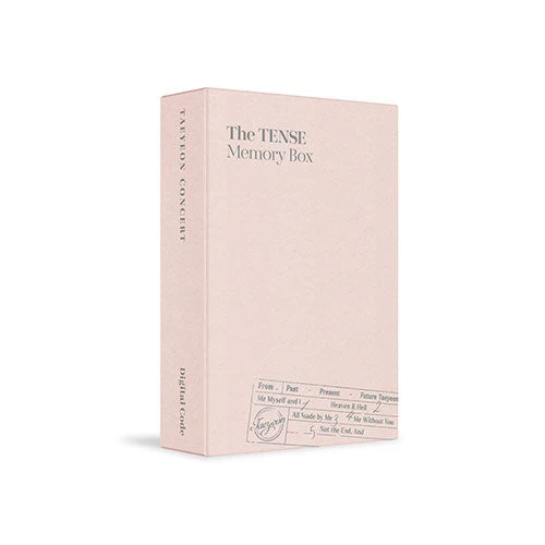 TAEYEON - The TENSE Memory Box [2025 Concert - Digital Code]