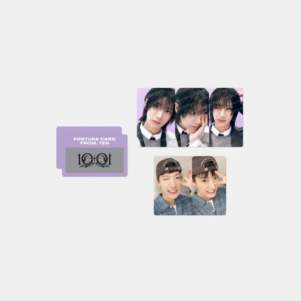 TEN - Fortune Scratch Card [2024 TEN FAN CONCERT '1001' Official MD]