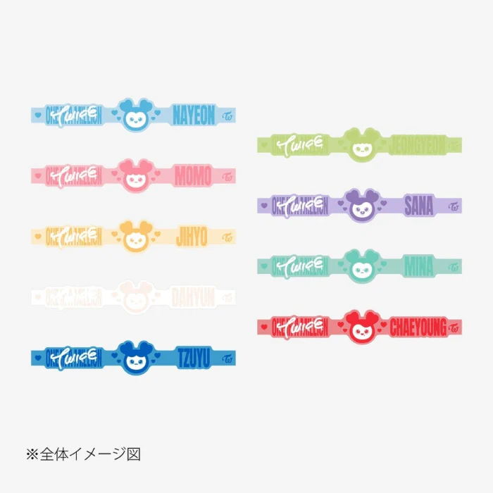 TWICE - BABY LOVELYS Random Luminous Rubber Band ['THIS IS FOR' World Tour in Japan Official MD] - Image 2