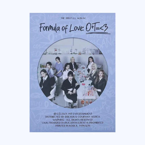 TWICE - Formula of Love: O+T=<3 [3rd Album] - Image 2