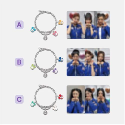 TWICE - LOVELY Custom Bracelet [2025 Fanmeeting '10VE UNIVERSE' Official MD]
