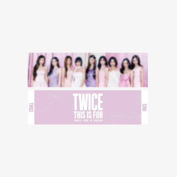 TWICE - Photo Slogan ['THIS IS FOR' World Tour in Incheon Official MD]