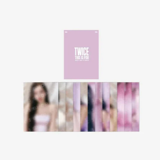 TWICE - Poster Book ['THIS IS FOR' World Tour in Incheon Official MD]