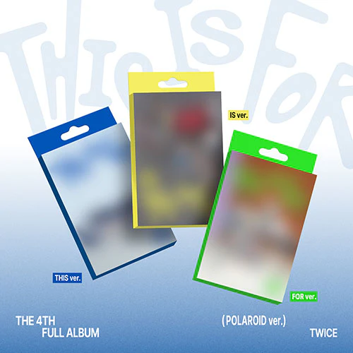 TWICE - THIS IS FOR [4th Album - POLAROID Ver.]
