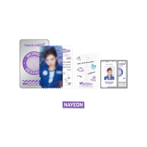 TWICE -  Tin Case Photo Set [2025 Fanmeeting '10VE UNIVERSE' Official MD] - Image 8