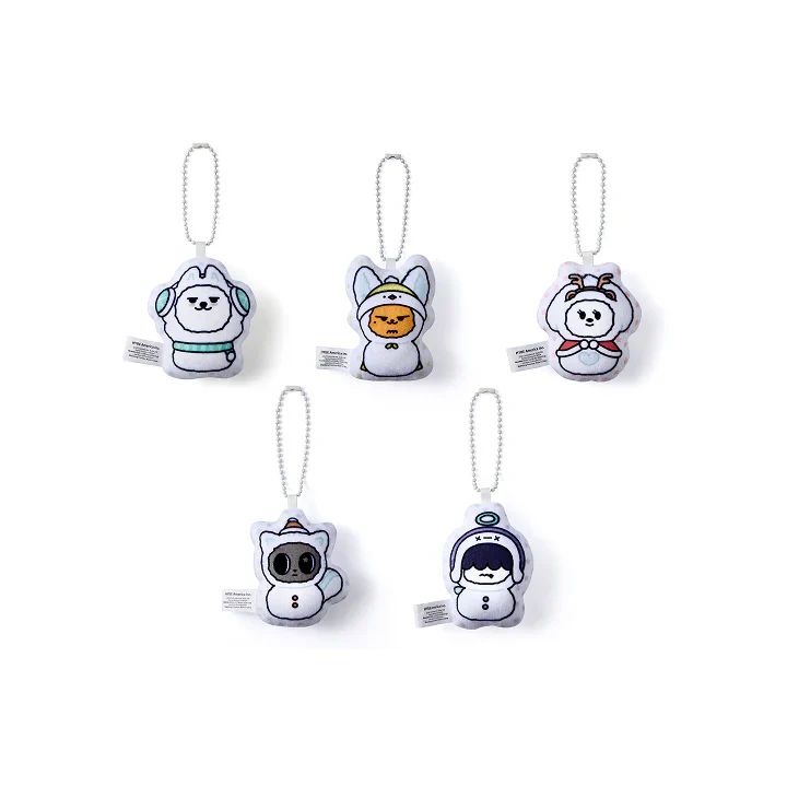 TXT - Random Cushion Keyring [PPULBATU SNOW MAGIC Official MD]