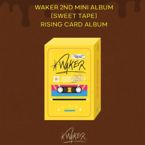 WAKER - Sweet Tape [2nd Mini Album - Rising Card Ver.] - Image 2