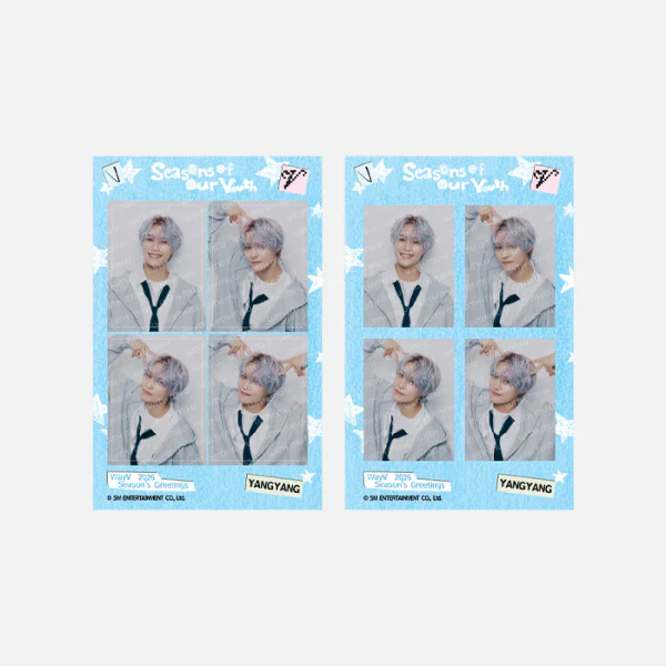 [PRE-ORDER] WayV - 4-Cut Photo Set [2026 SM ARTIST Season's Greetings Official MD]