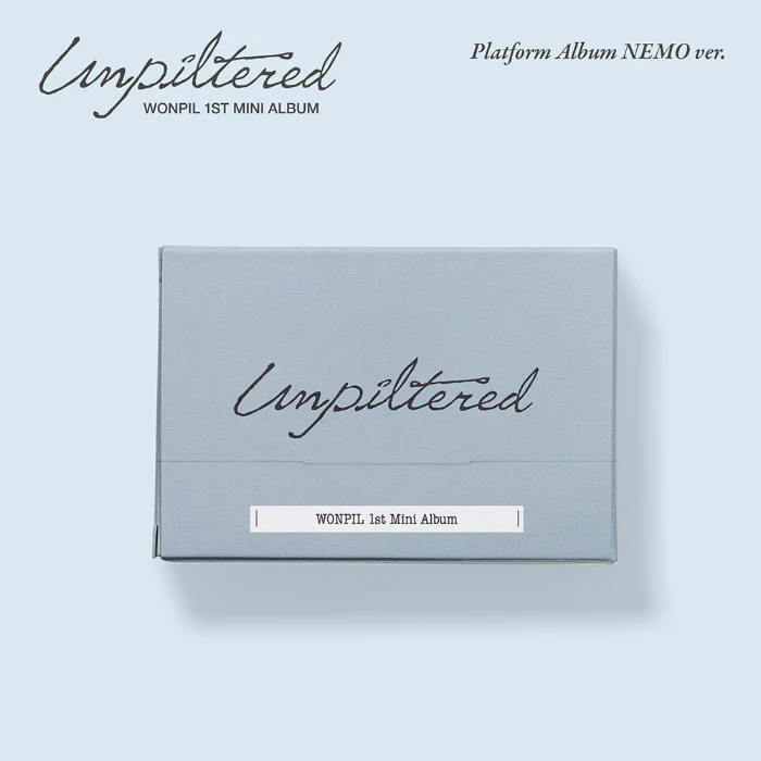 [PRE-ORDER] WONPIL - Unpiltered [1st Mini Album - Platform Ver.]