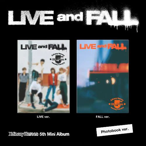 Xdinary Heroes - LIVE and FALL [5th Mini Album - Photobook Ver.]