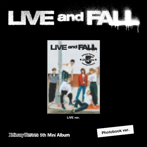 Xdinary Heroes - LIVE and FALL [5th Mini Album - Photobook Ver.] - Image 3