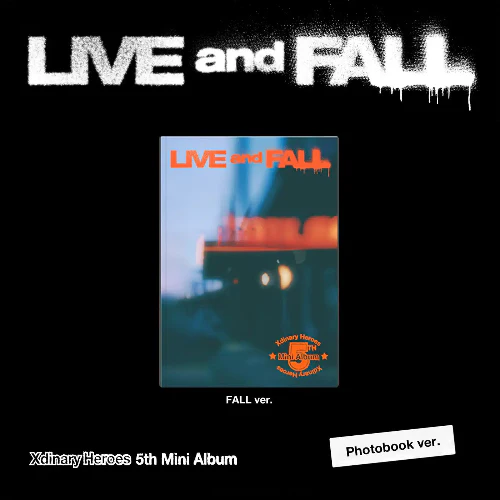 Xdinary Heroes - LIVE and FALL [5th Mini Album - Photobook Ver.] - Image 4