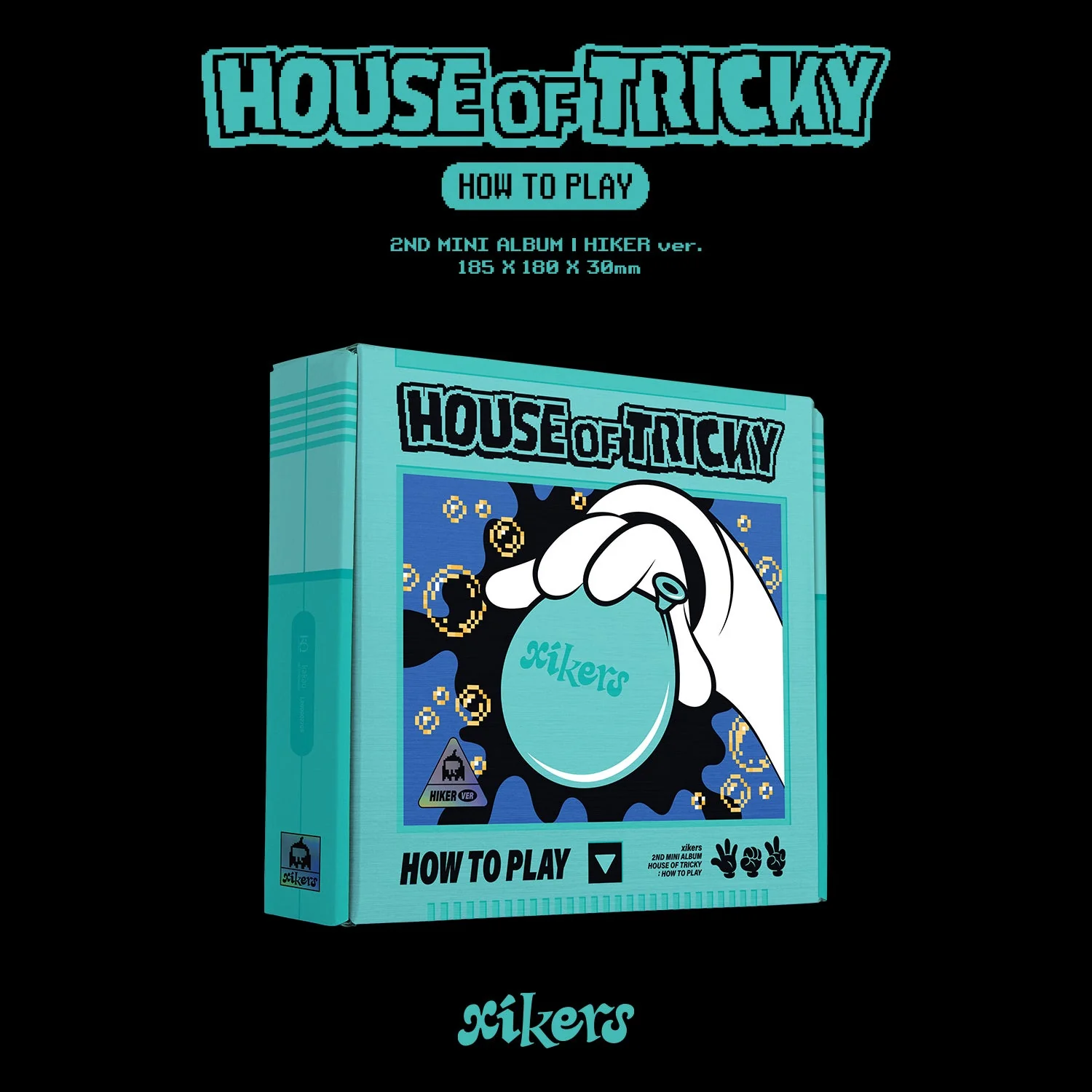 xikers - HOUSE OF TRICKY : HOW TO PLAY [2nd Mini Album - U.S. Exclusive POP-UP Ver.] - Image 2