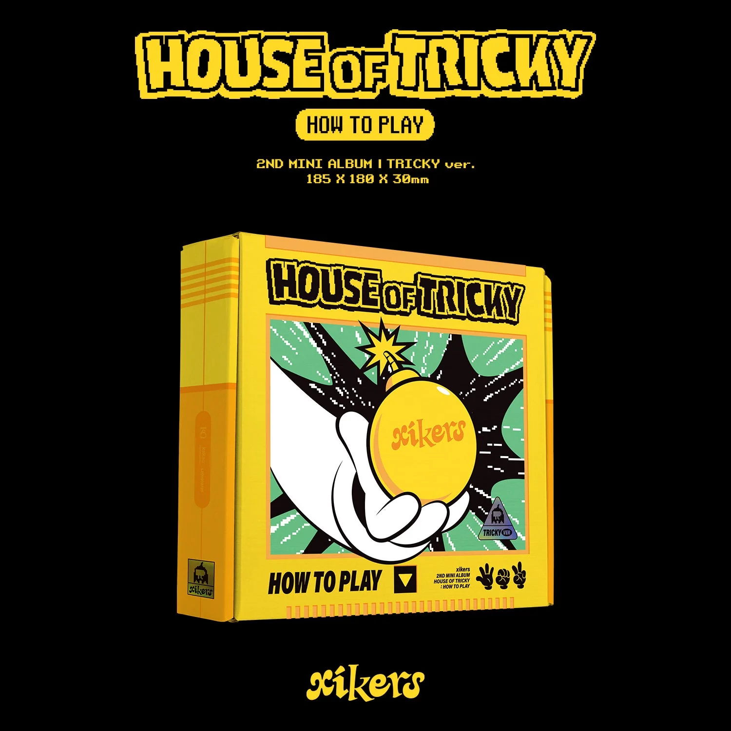 xikers - HOUSE OF TRICKY : HOW TO PLAY [2nd Mini Album - U.S. Exclusive POP-UP Ver.] - Image 3