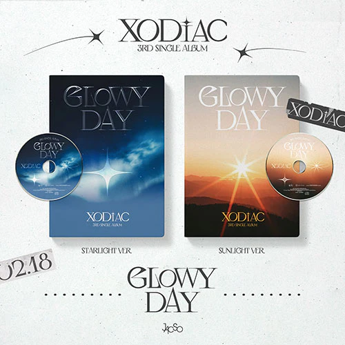 XODIAC - GLOWY DAY [3rd Single Album]