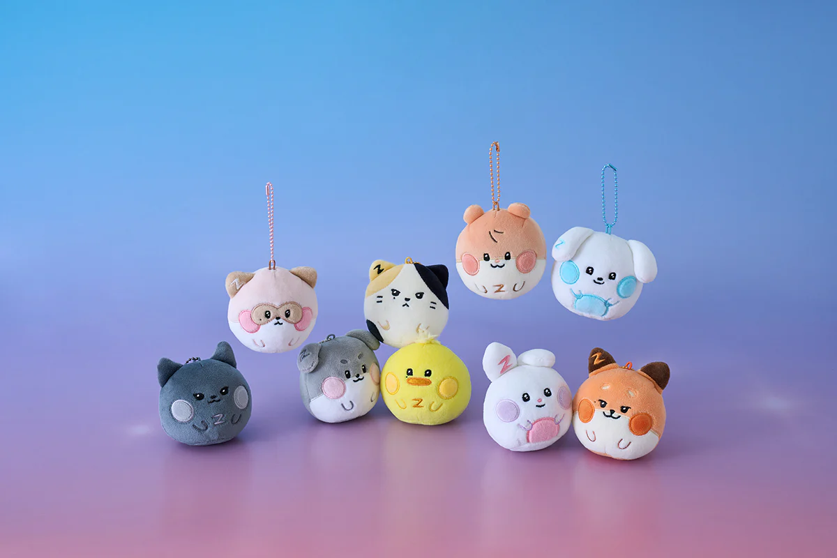 ZEROBASEONE - Zeroni Minini Fluffy Face Keyring - Image 12