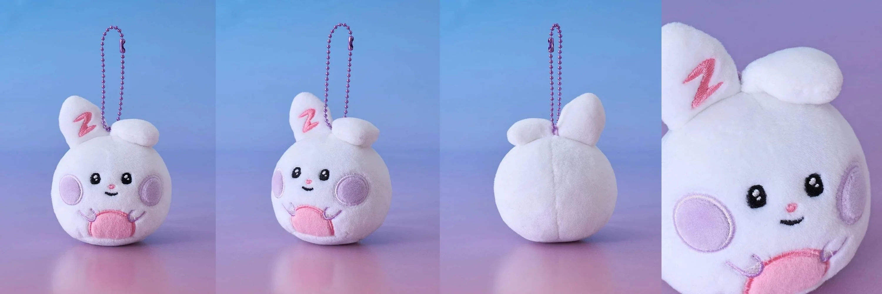 ZEROBASEONE - Zeroni Minini Fluffy Face Keyring - Image 19